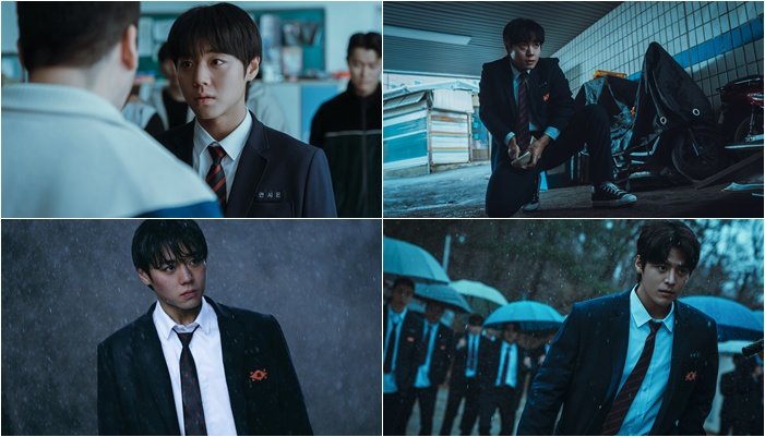 朴志训‘黑化’回归！《弱小英雄2》角色剧照公开，校园暴力暗战谁将幸存？