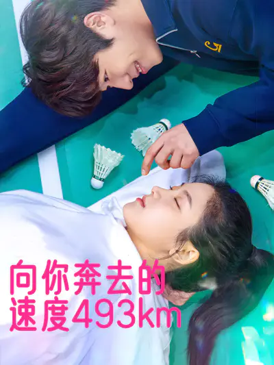 向你奔去的速度493km